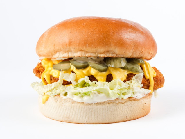 Chick ‘n’ Crunch Chicken Burger