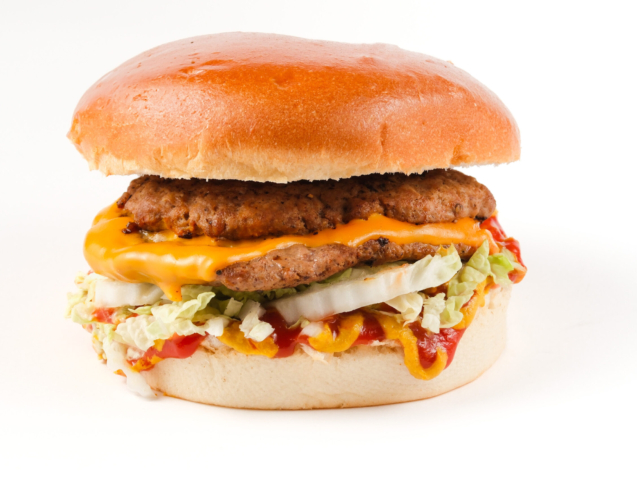 Classic Route Eight Beef Burger with cheese