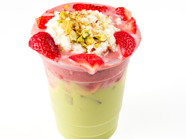 Creamy Fresh Fruits Mix With Ashta cream, Nuts and Honey