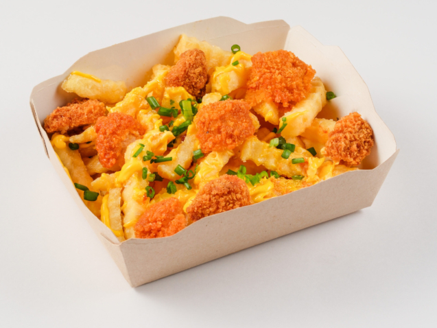 Crispy Chicken Loaded Fries