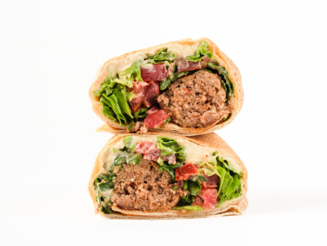 Gourmet Beef Kebab Wrap