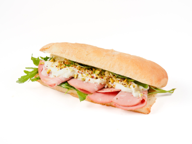 Mortadella Stracciatella with Pistachios