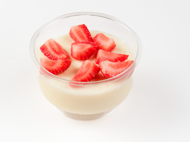 Strawberry Milk Pudding